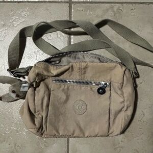 Kipling Cream Crossbody Bag | Everyday Lightweight Bag